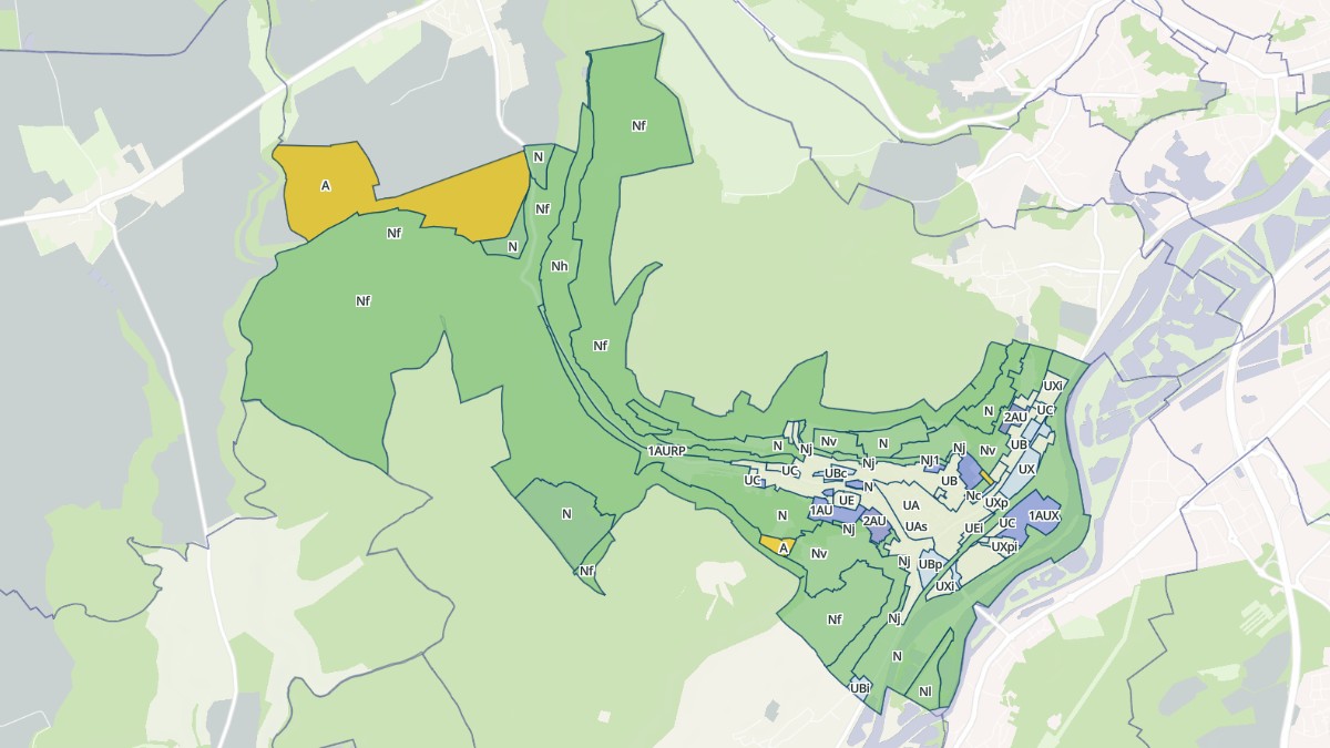 Aperçu cartographique de Ars-sur-Moselle, centré sur la commune