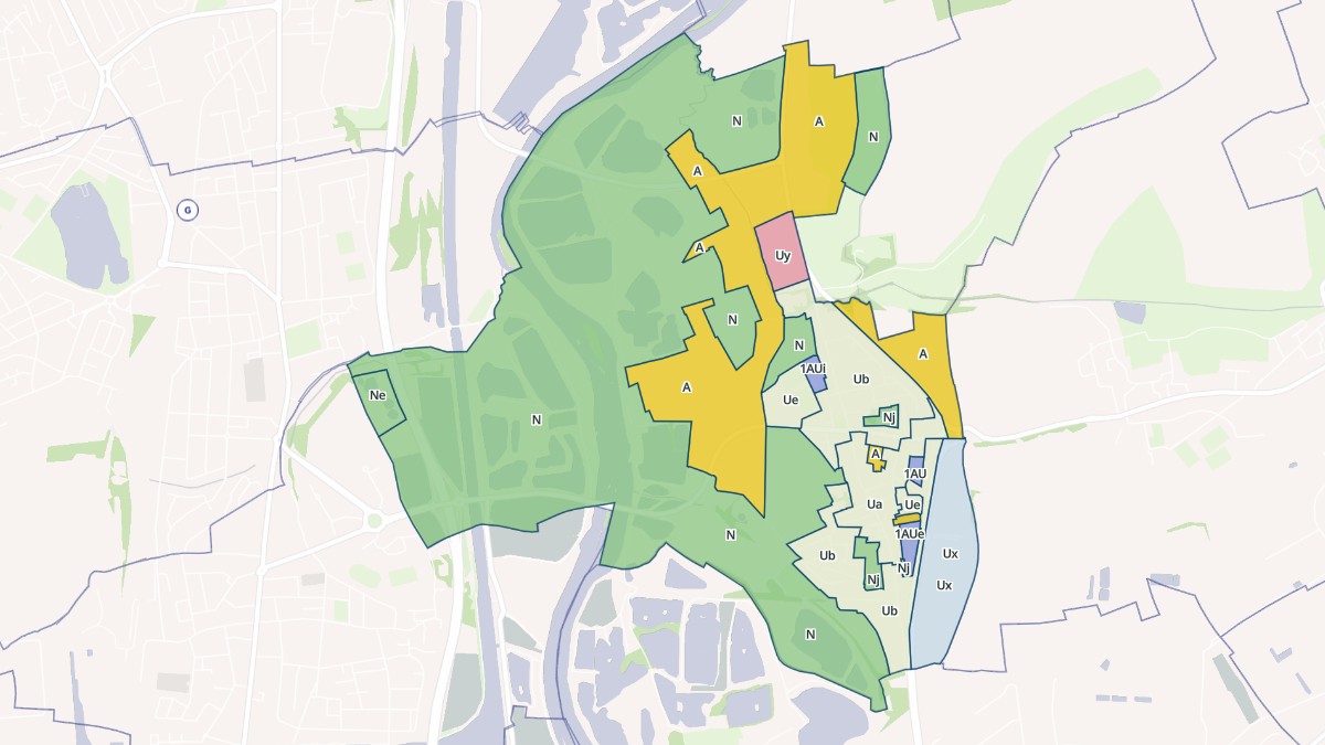 Aperçu cartographique de Ay-sur-Moselle, centré sur la commune
