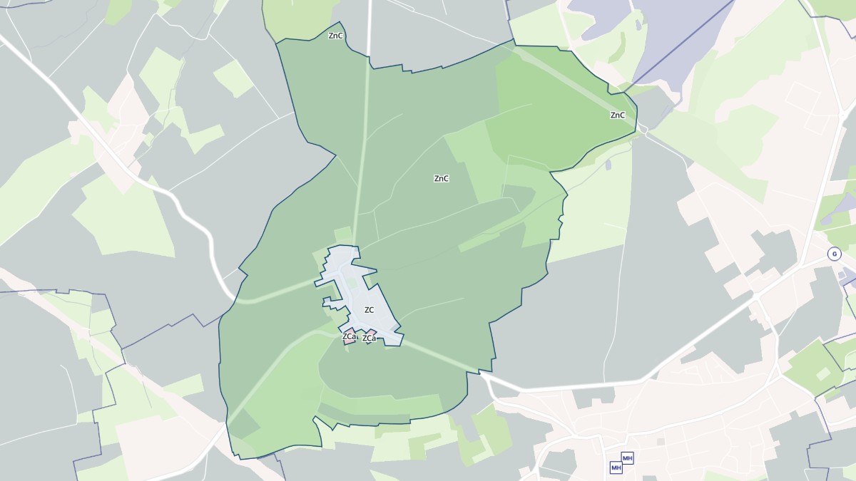 Aperçu cartographique de Baronville, centré sur la commune