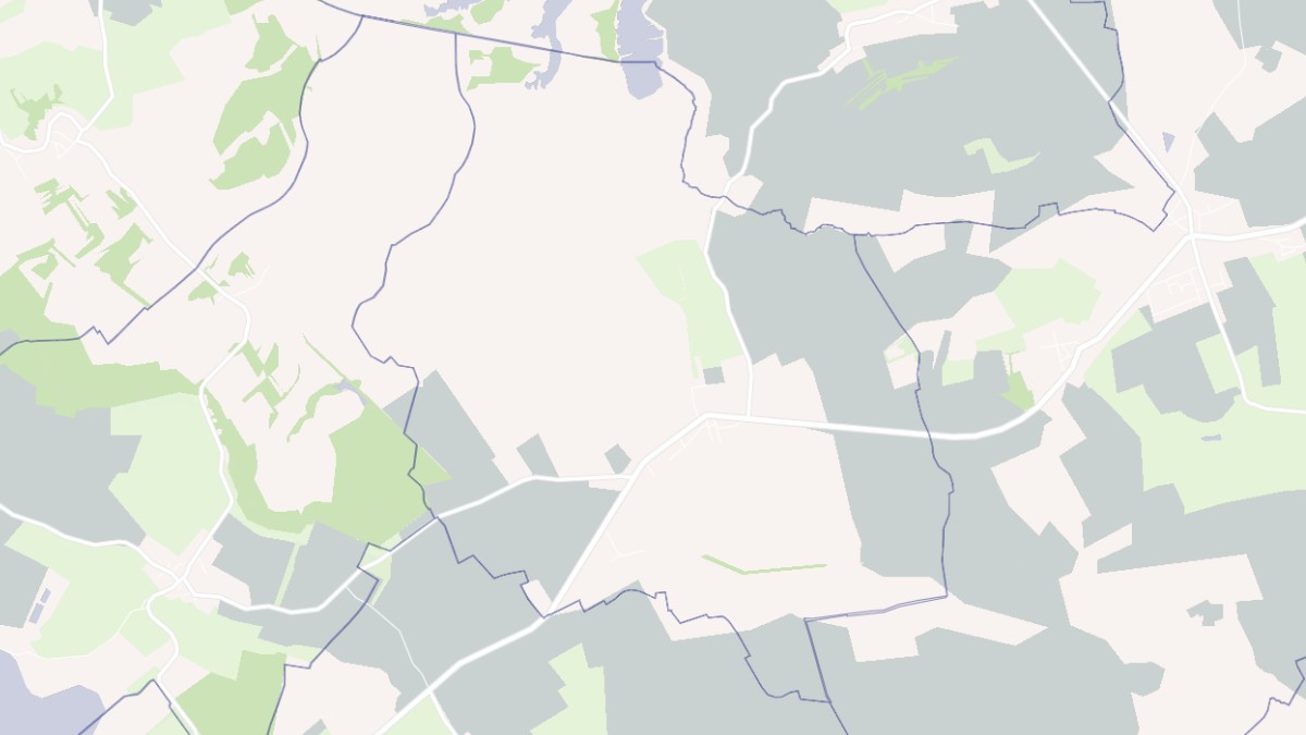 Aperçu cartographique de Bérig-Vintrange, centré sur la commune