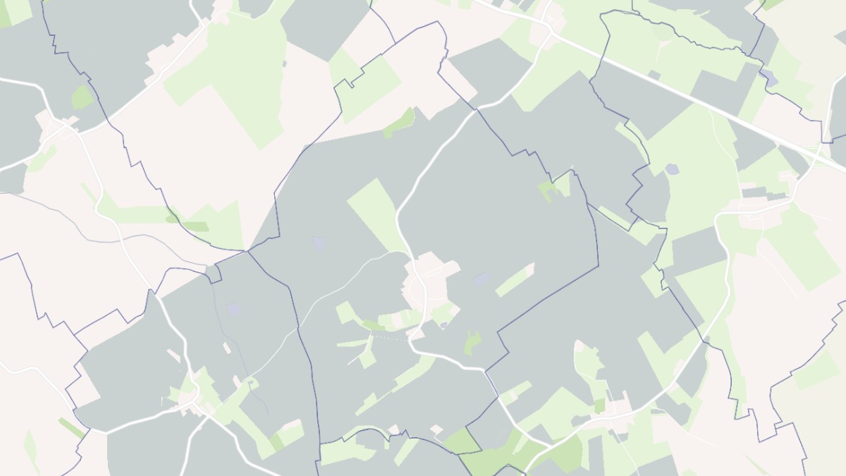 Aperçu cartographique de Bezange-la-Petite, centré sur la commune