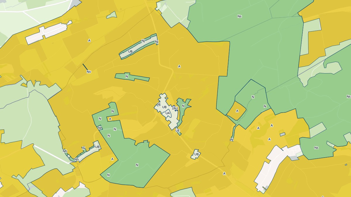Aperçu cartographique de Bibiche, centré sur la commune