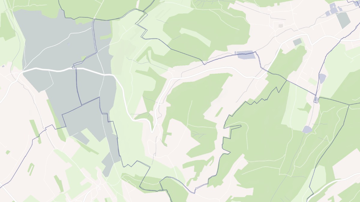 Aperçu cartographique de Bisten-en-Lorraine, centré sur la commune