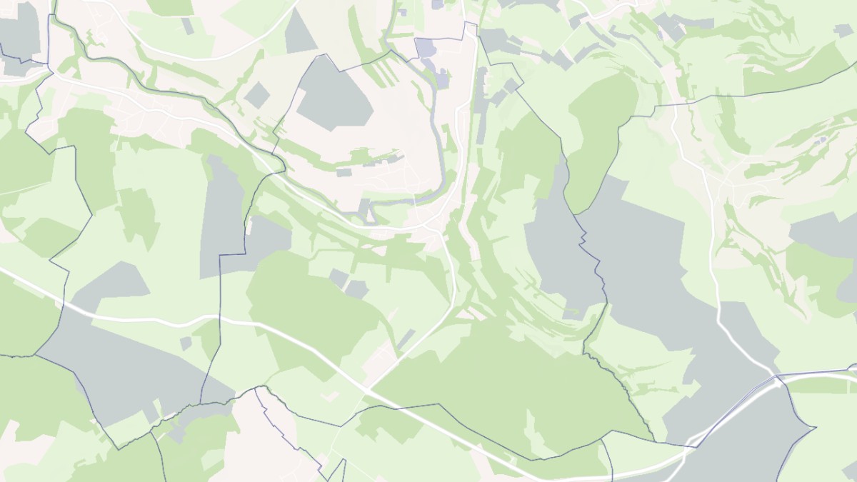 Aperçu cartographique de Bliesbruck, centré sur la commune