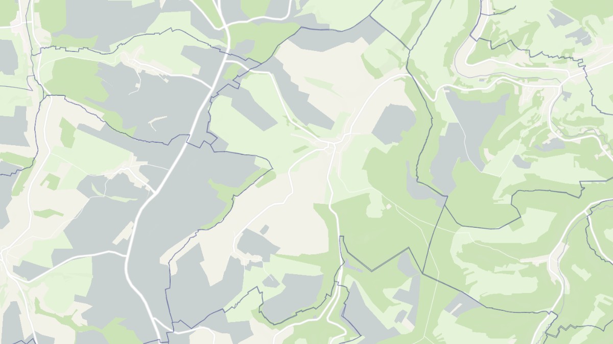 Aperçu cartographique de Breidenbach, centré sur la commune