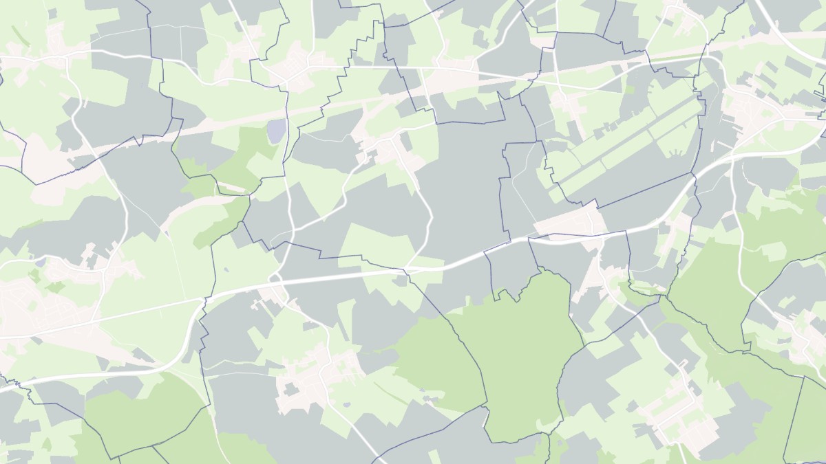 Aperçu cartographique de Brouviller, centré sur la commune