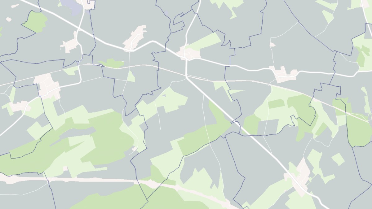 Aperçu cartographique de Brulange, centré sur la commune
