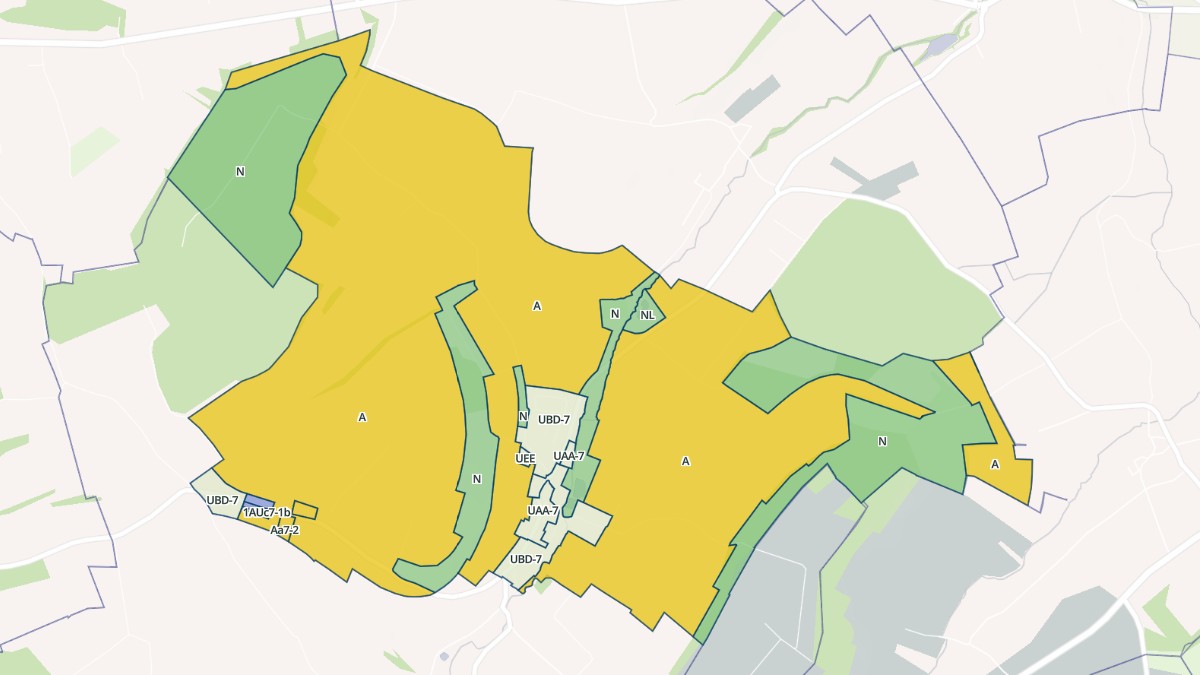 Aperçu cartographique de Château-Rouge, centré sur la commune
