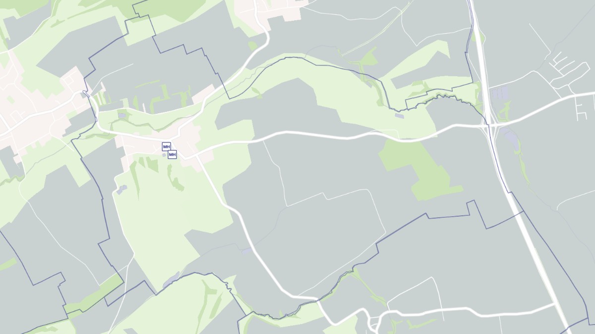 Aperçu cartographique de Chérisey, centré sur la commune