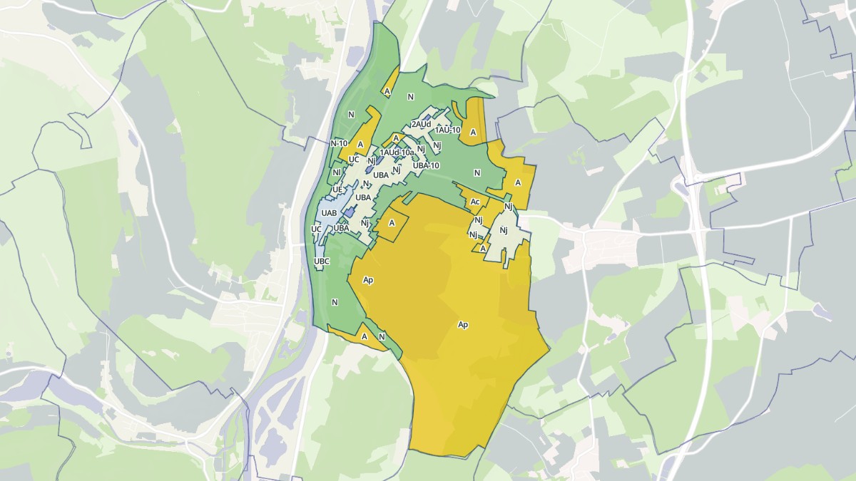 Aperçu cartographique de Corny-sur-Moselle, centré sur la commune
