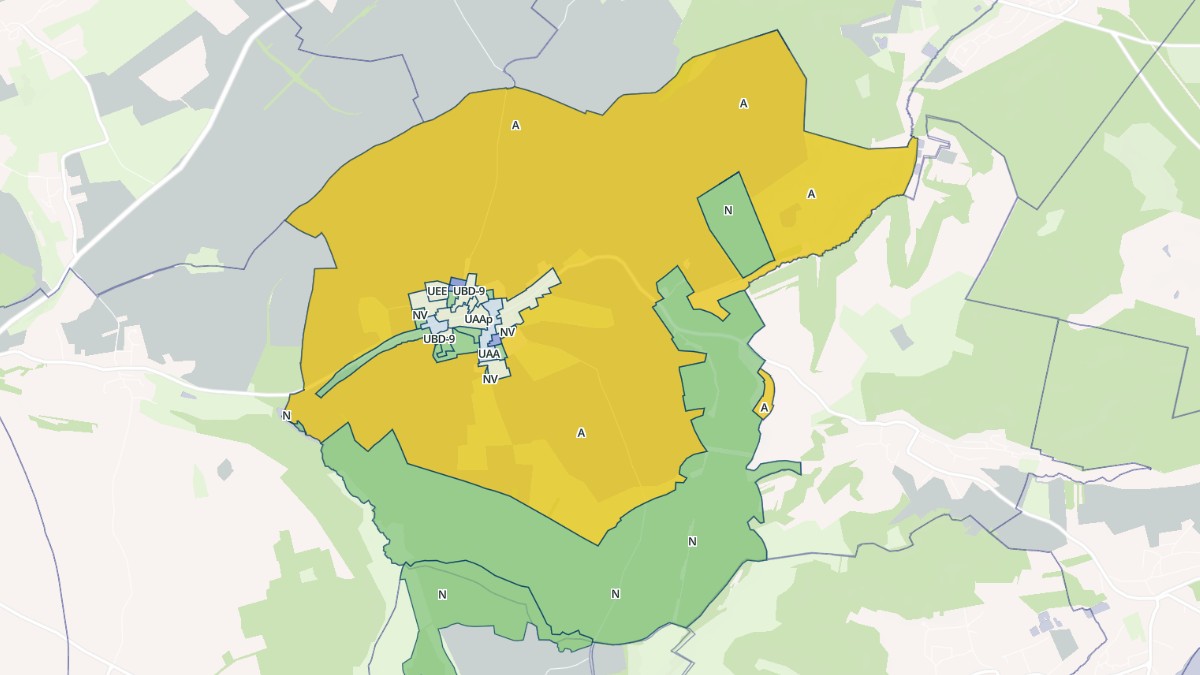 Aperçu cartographique de Coume, centré sur la commune