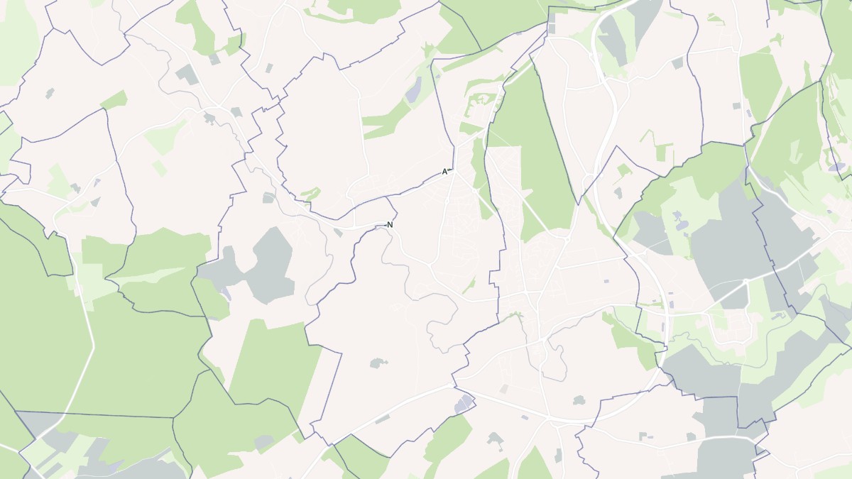 Aperçu cartographique de Créhange, centré sur la commune