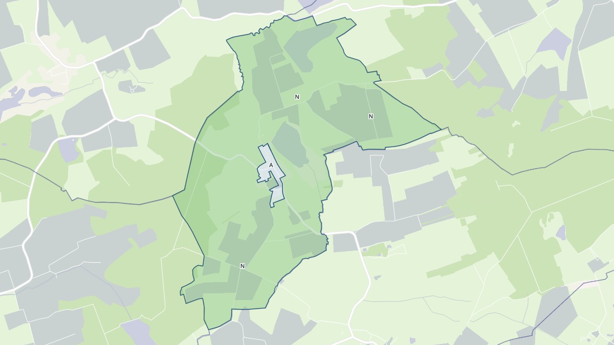 Aperçu cartographique de Desseling, centré sur la commune