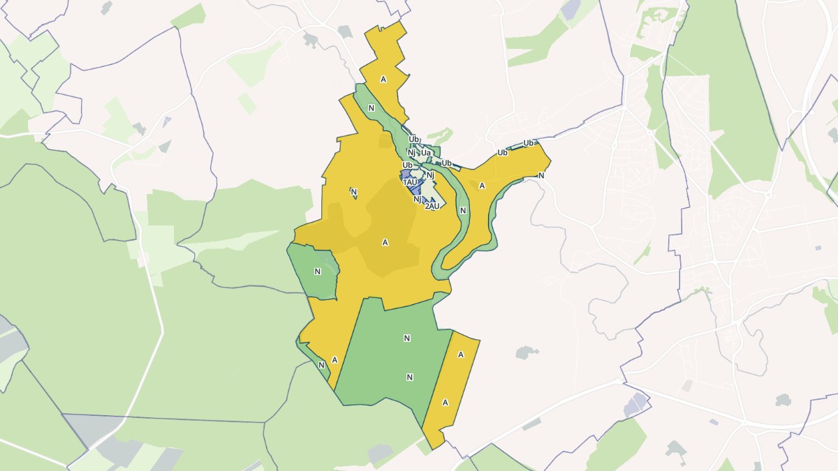 Aperçu cartographique de Elvange, centré sur la commune