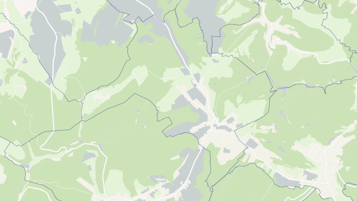 Aperçu cartographique de Enchenberg, centré sur la commune