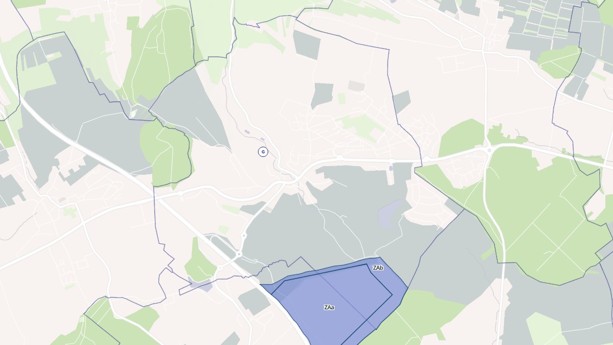 Aperçu cartographique de Farébersviller, centré sur la commune