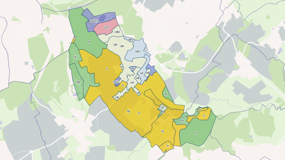 Aperçu cartographique de Folschviller, centré sur la commune
