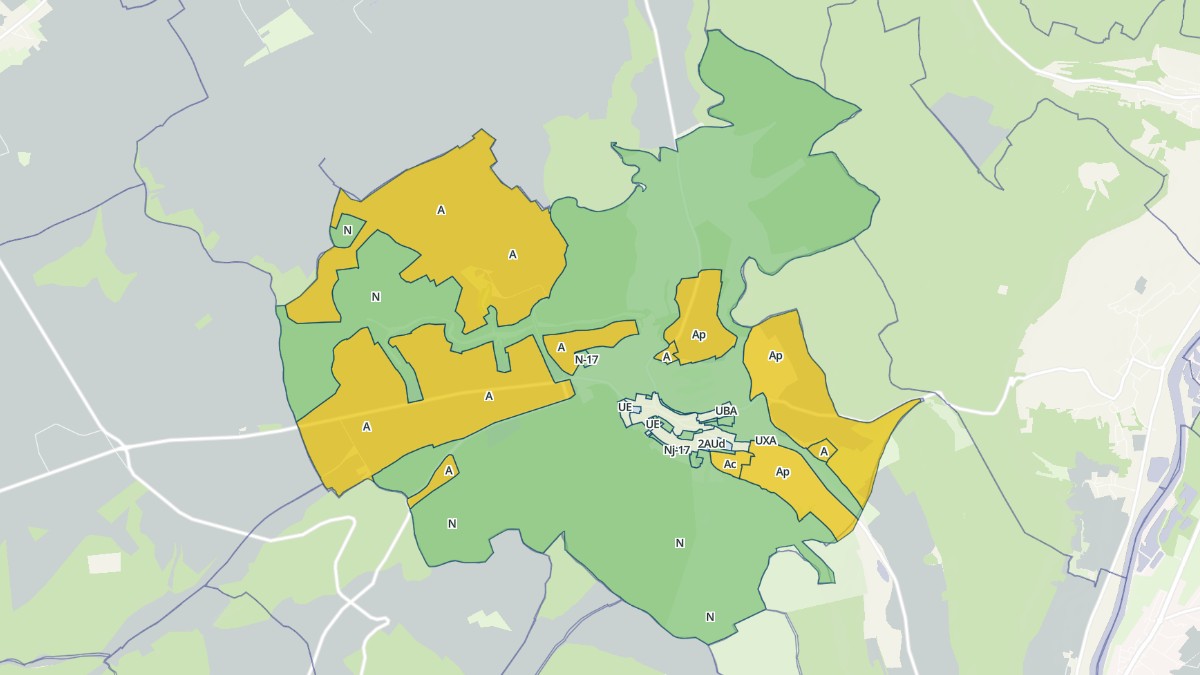 Aperçu cartographique de Gorze, centré sur la commune