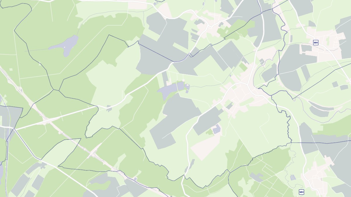 Aperçu cartographique de Gosselming, centré sur la commune
