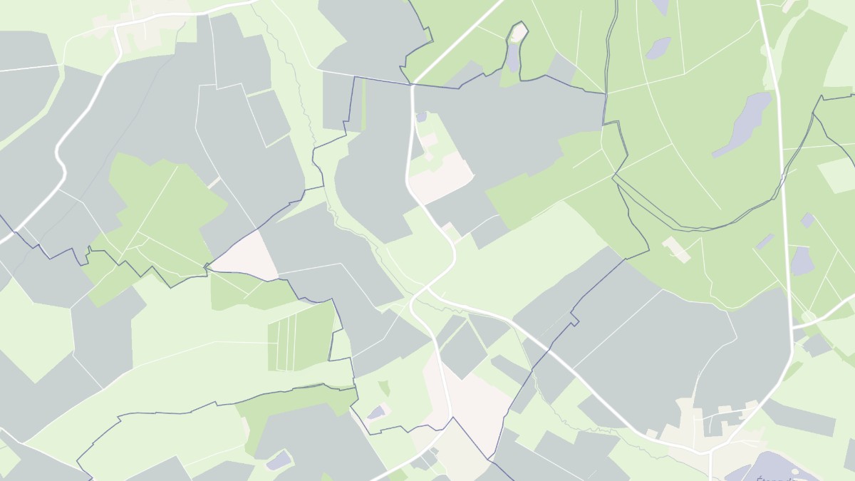 Aperçu cartographique de Guéblange-lès-Dieuze, centré sur la commune