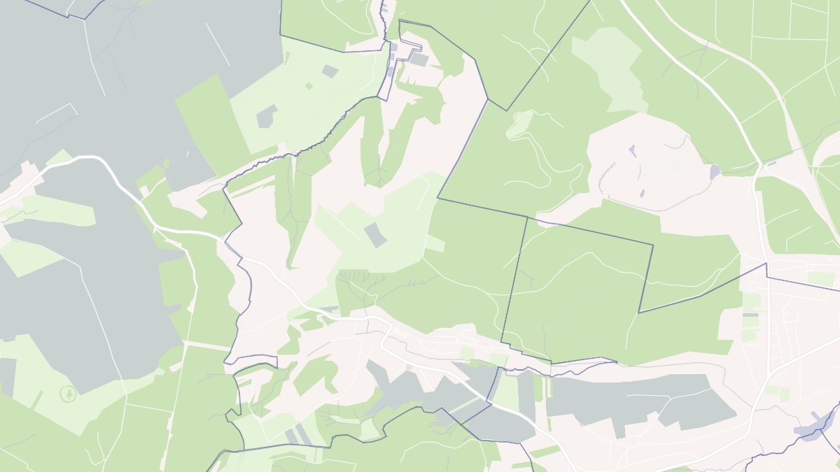 Aperçu cartographique de Guerting, centré sur la commune