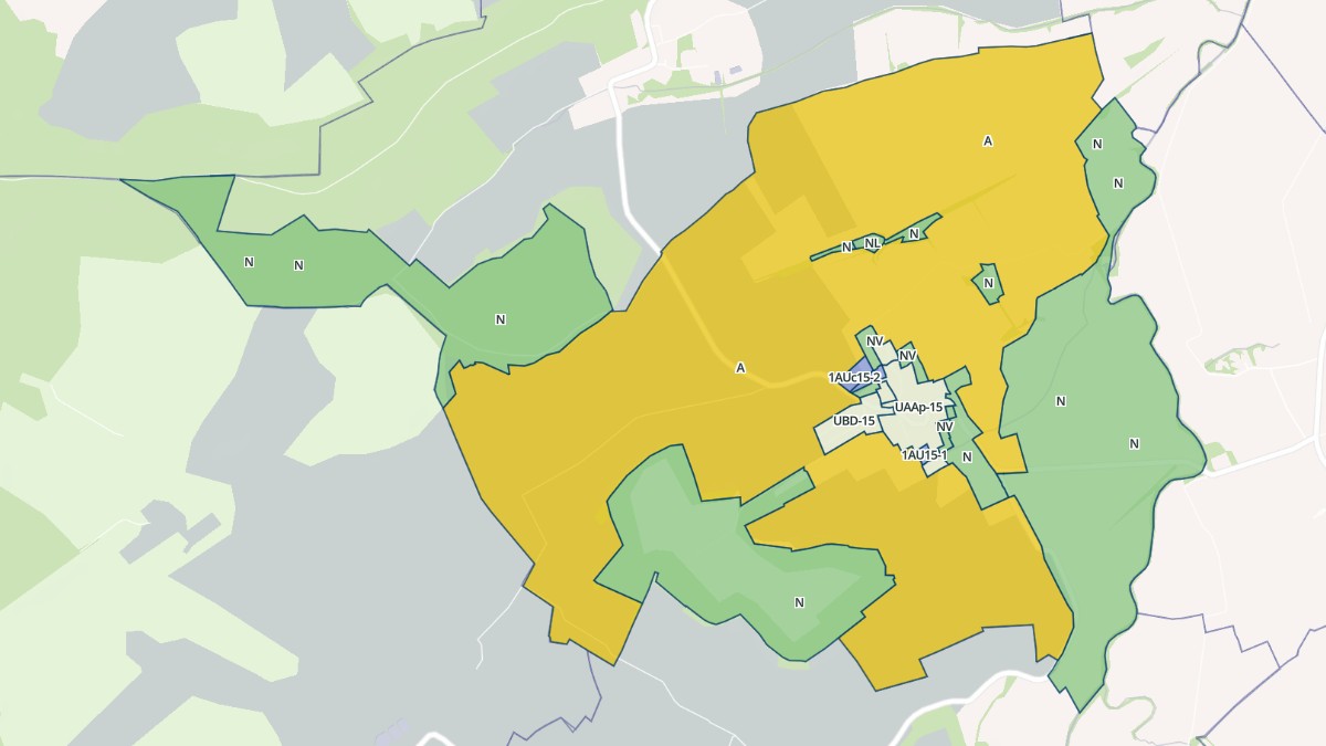 Aperçu cartographique de Guinkirchen, centré sur la commune