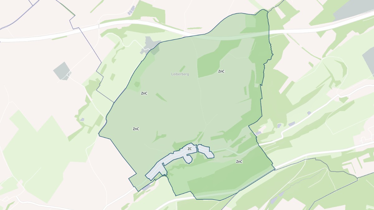 Aperçu cartographique de Hallering, centré sur la commune