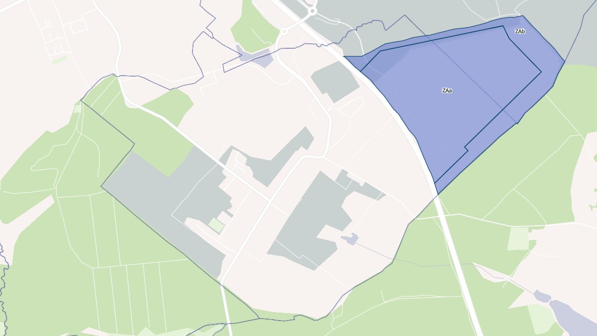 Aperçu cartographique de Henriville, centré sur la commune