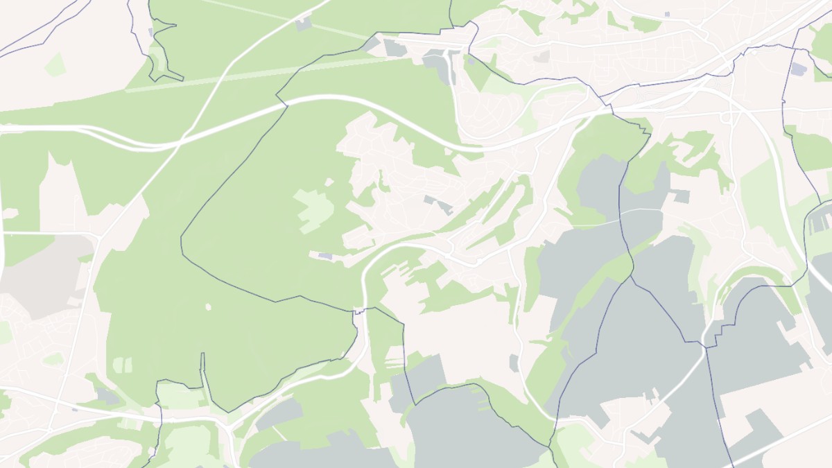 Aperçu cartographique de Hombourg-Haut, centré sur la commune