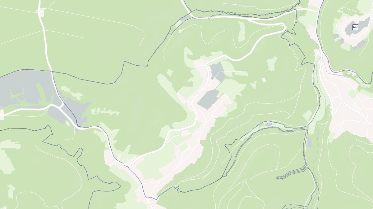 Aperçu cartographique de Hommert, centré sur la commune