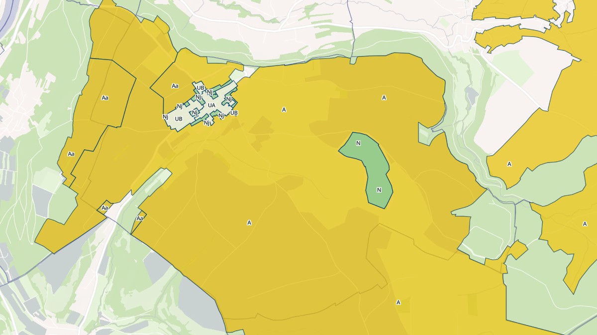 Aperçu cartographique de Kirsch-lès-Sierck, centré sur la commune