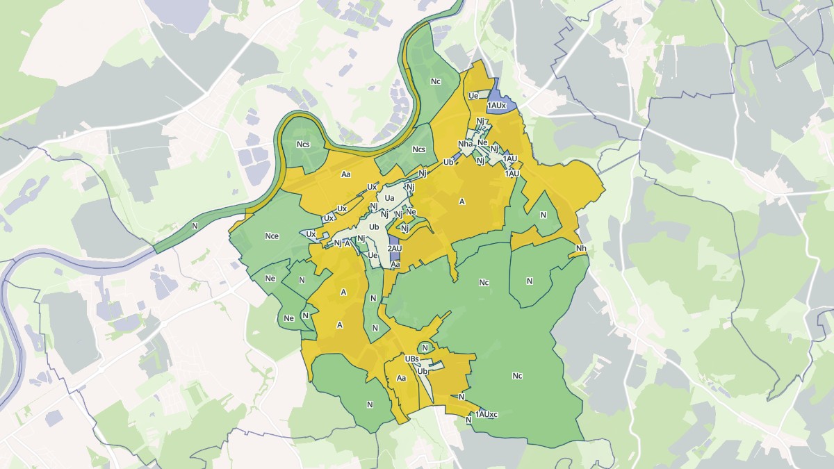 Aperçu cartographique de Kœnigsmacker, centré sur la commune