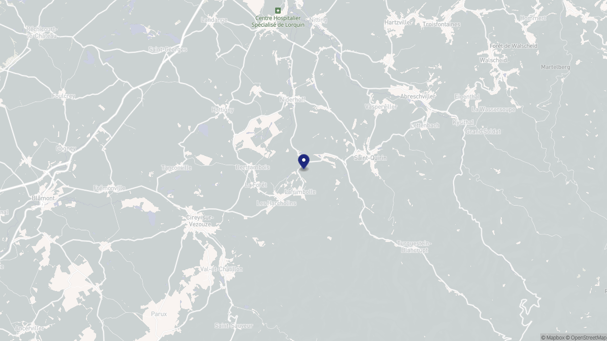 Aperçu cartographique de Lafrimbolle, centré sur la commune