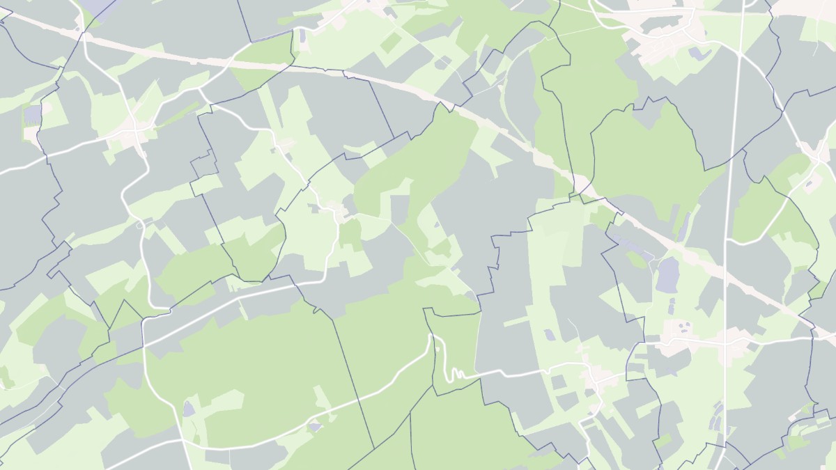 Aperçu cartographique de Lidrezing, centré sur la commune