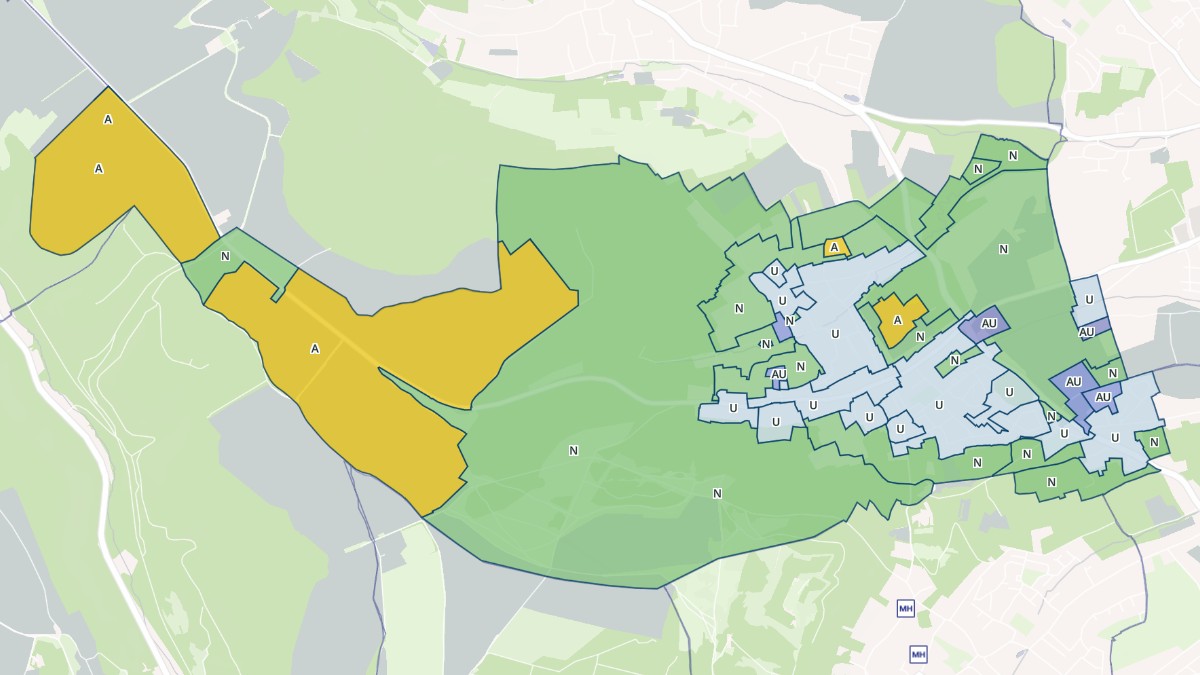 Aperçu cartographique de Lorry-lès-Metz, centré sur la commune