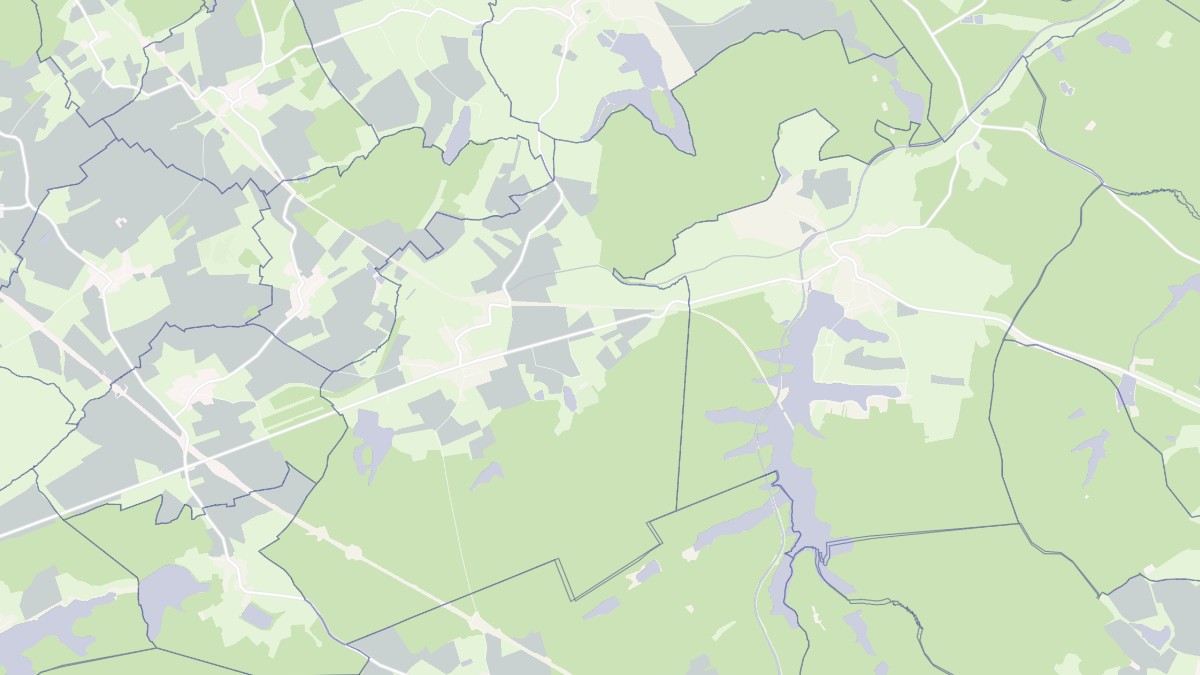 Aperçu cartographique de Loudrefing, centré sur la commune