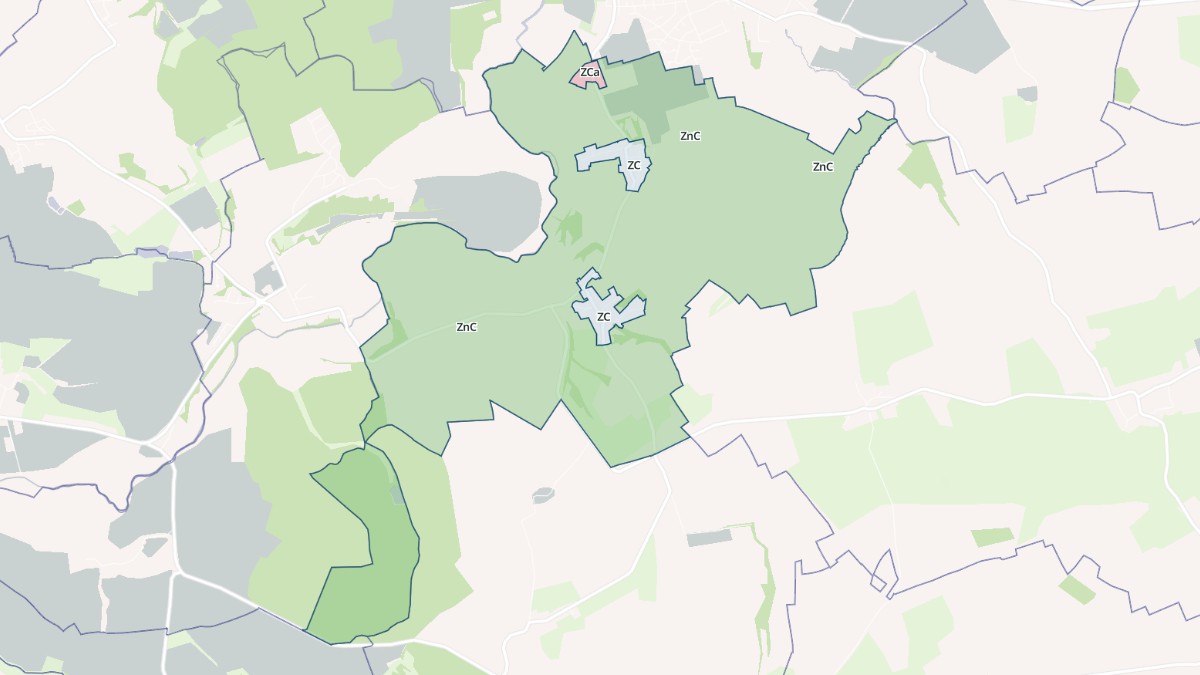 Aperçu cartographique de Maizeroy, centré sur la commune