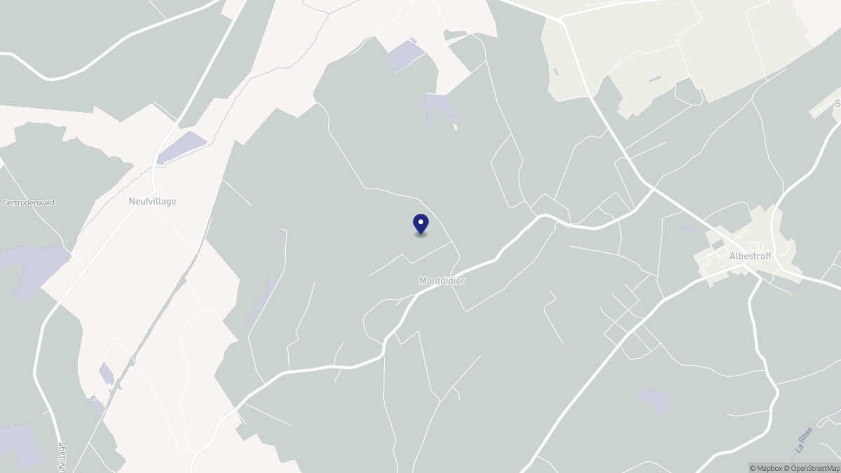 Aperçu cartographique de Montdidier, centré sur la commune