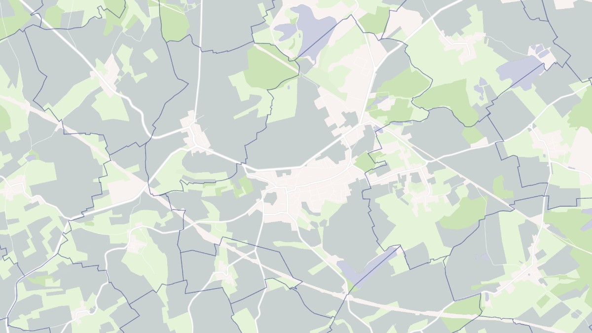 Aperçu cartographique de Morhange, centré sur la commune