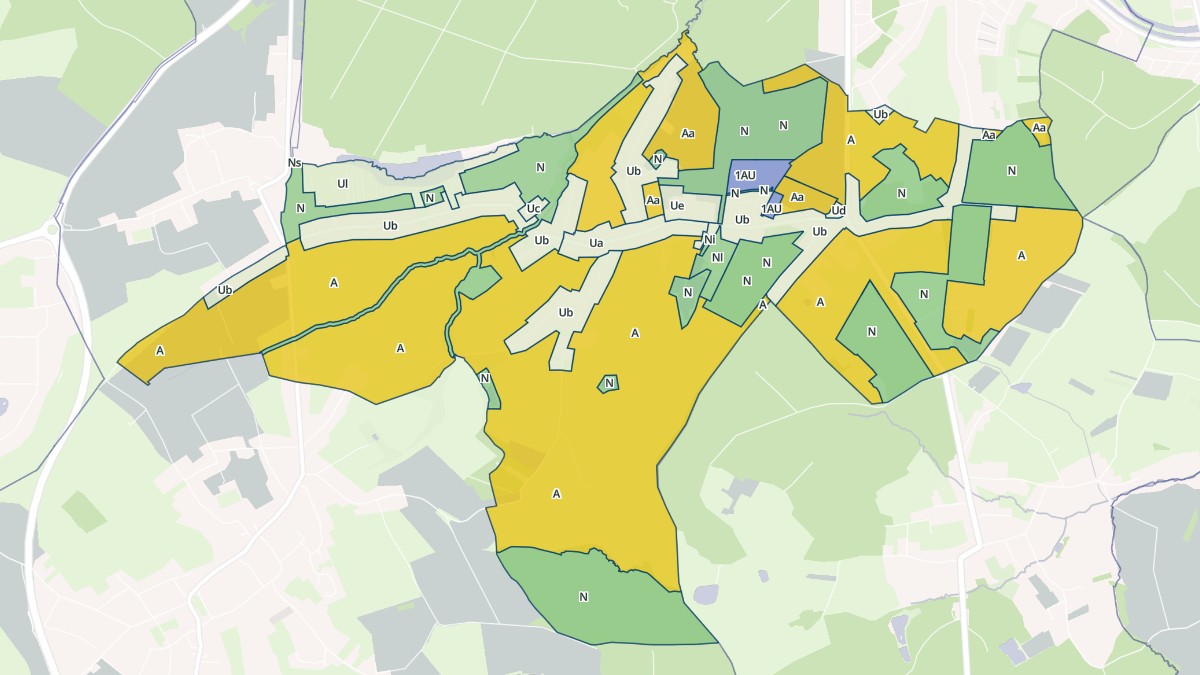 Aperçu cartographique de Neufgrange, centré sur la commune