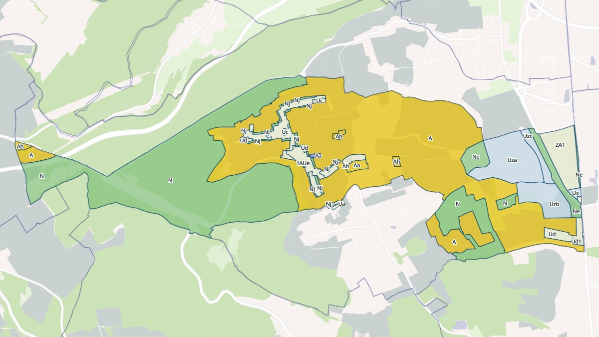 Aperçu cartographique de Norroy-le-Veneur, centré sur la commune