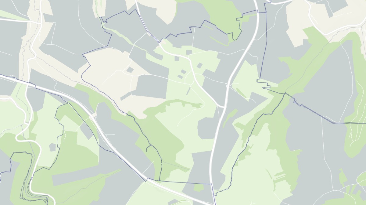 Aperçu cartographique de Nousseviller-lès-Bitche, centré sur la commune