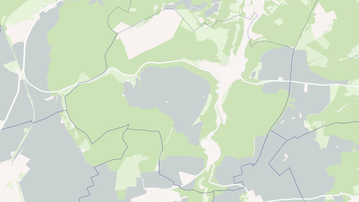 Aperçu cartographique de Ottange, centré sur la commune