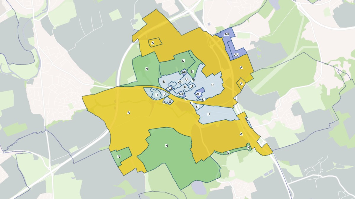 Aperçu cartographique de Peltre, centré sur la commune