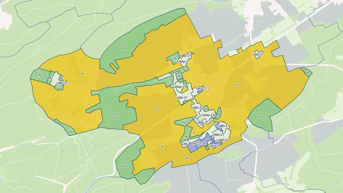 Aperçu cartographique de Piblange, centré sur la commune