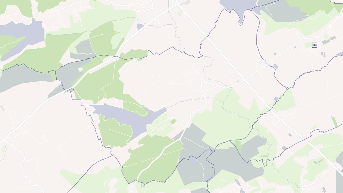 Aperçu cartographique de Rémering-lès-Puttelange, centré sur la commune