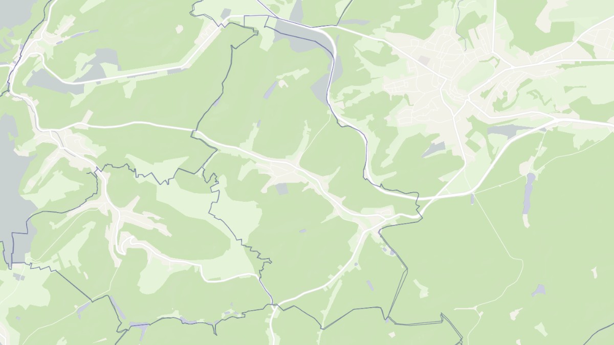Aperçu cartographique de Reyersviller, centré sur la commune