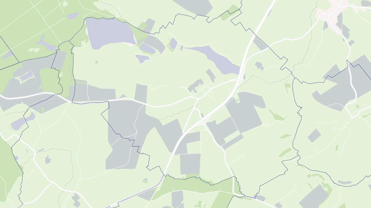 Aperçu cartographique de Saint-Georges, centré sur la commune