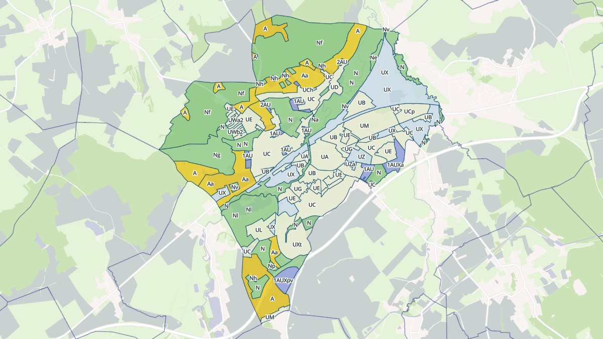 Aperçu cartographique de Sarrebourg, centré sur la commune