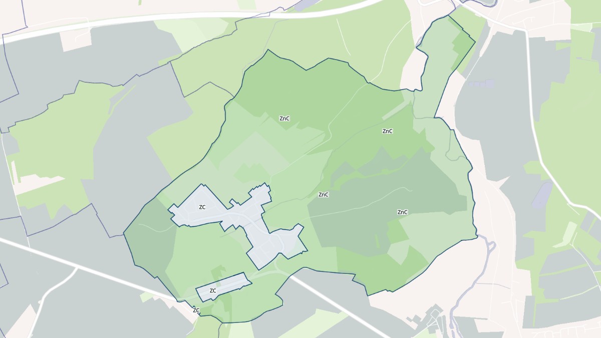 Aperçu cartographique de Silly-sur-Nied, centré sur la commune